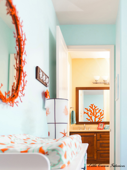 designer baby nursery by Little Crown Interiors