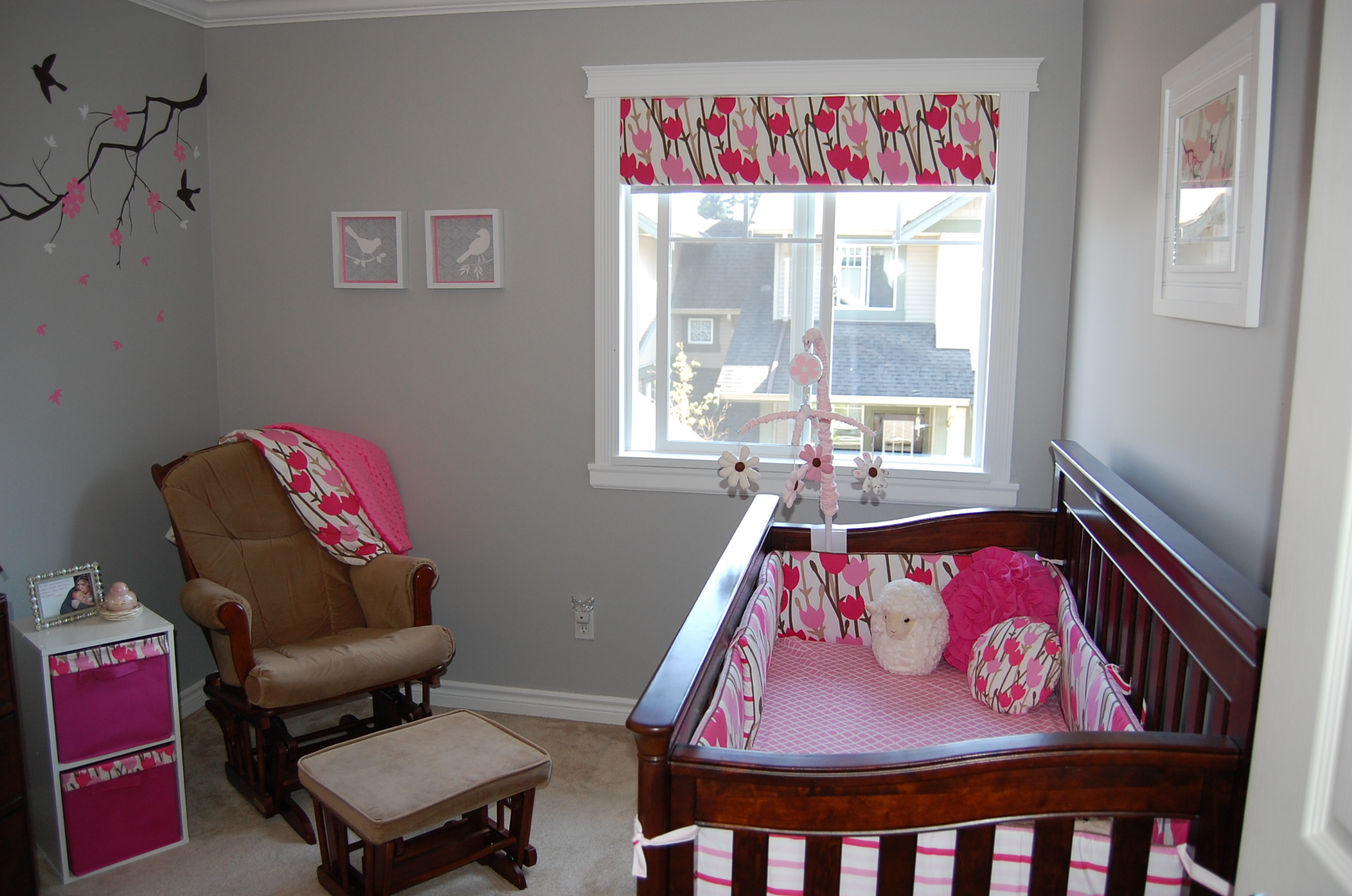 Claire's Pink and Gray Nursery - Project Nursery
