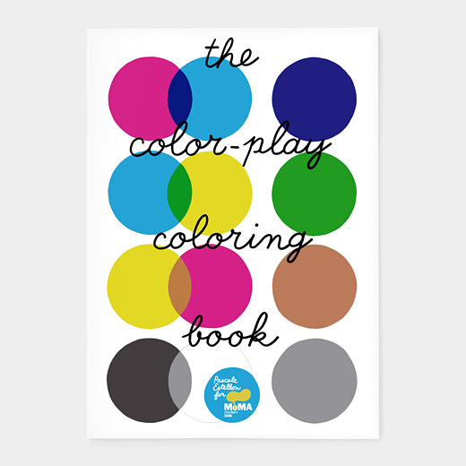 The Color-Play Coloring Book MoMA Store for Kids