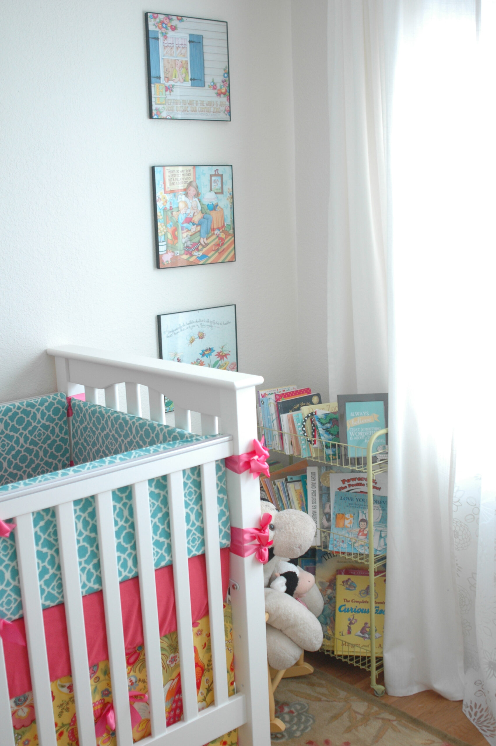 Lilly Pulitzer Inspired Nursery 8