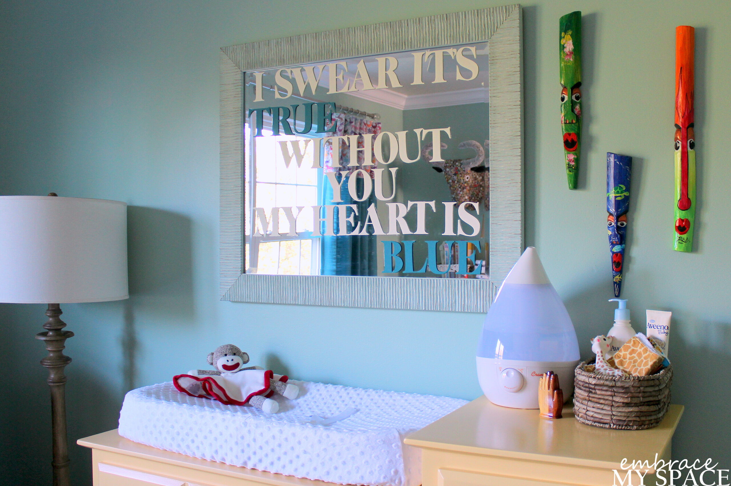 DIY Typography Mirror