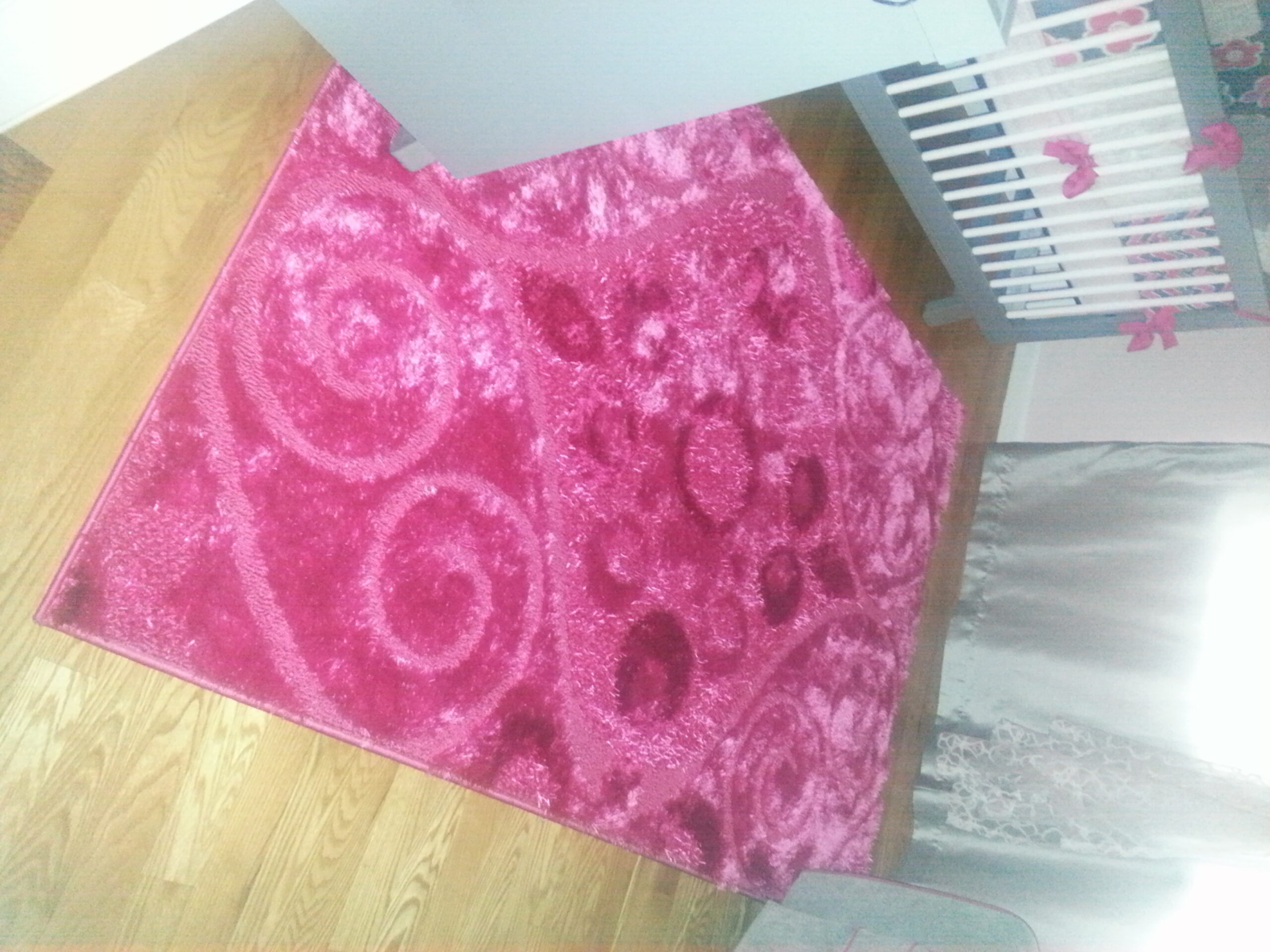 Girl Hot Pink Nursery Hot Pink Rug