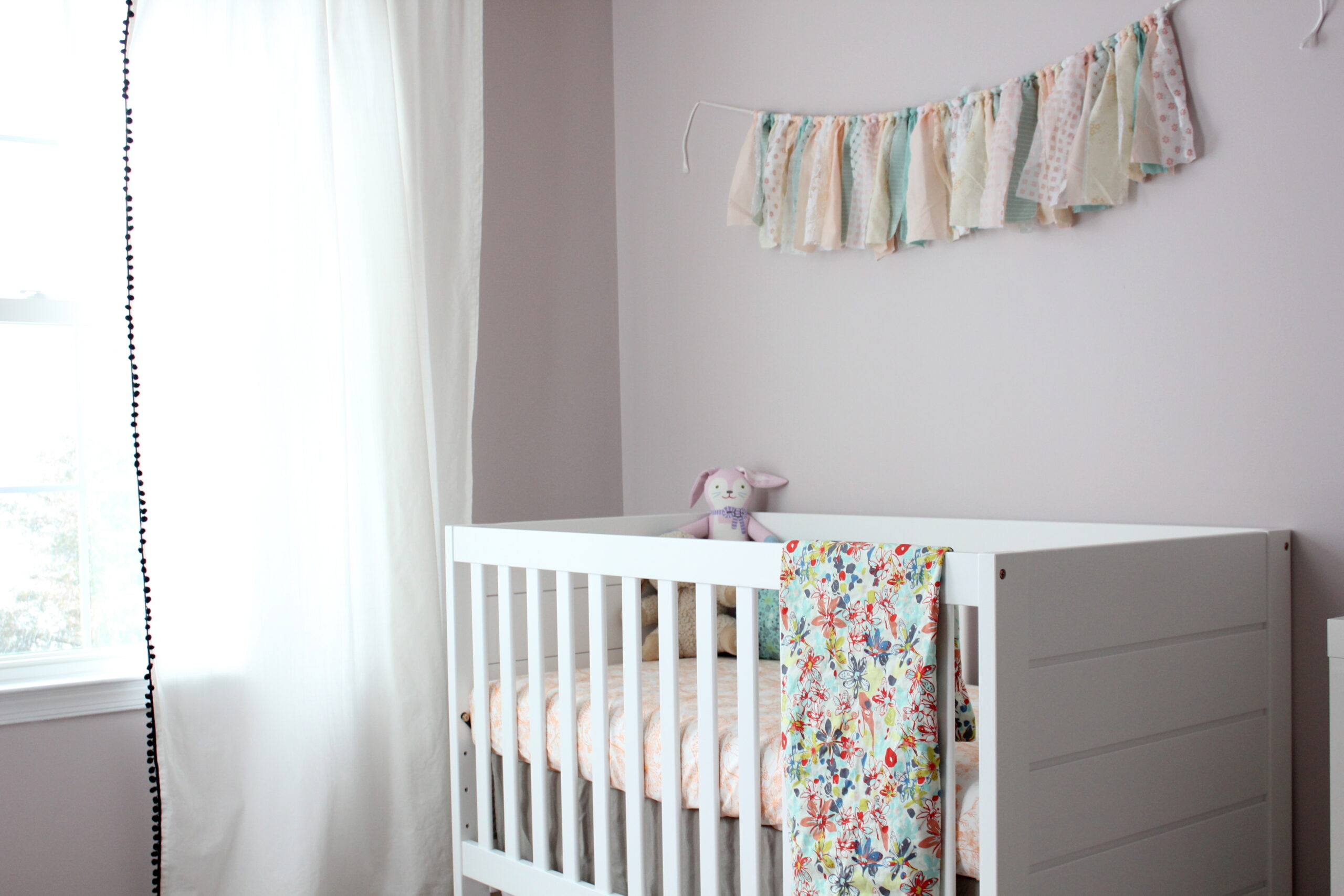 Soft and Feminine Nursery