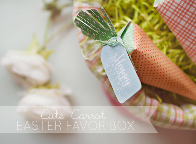 Free Printable Easter Carrot Box - Project Nursery