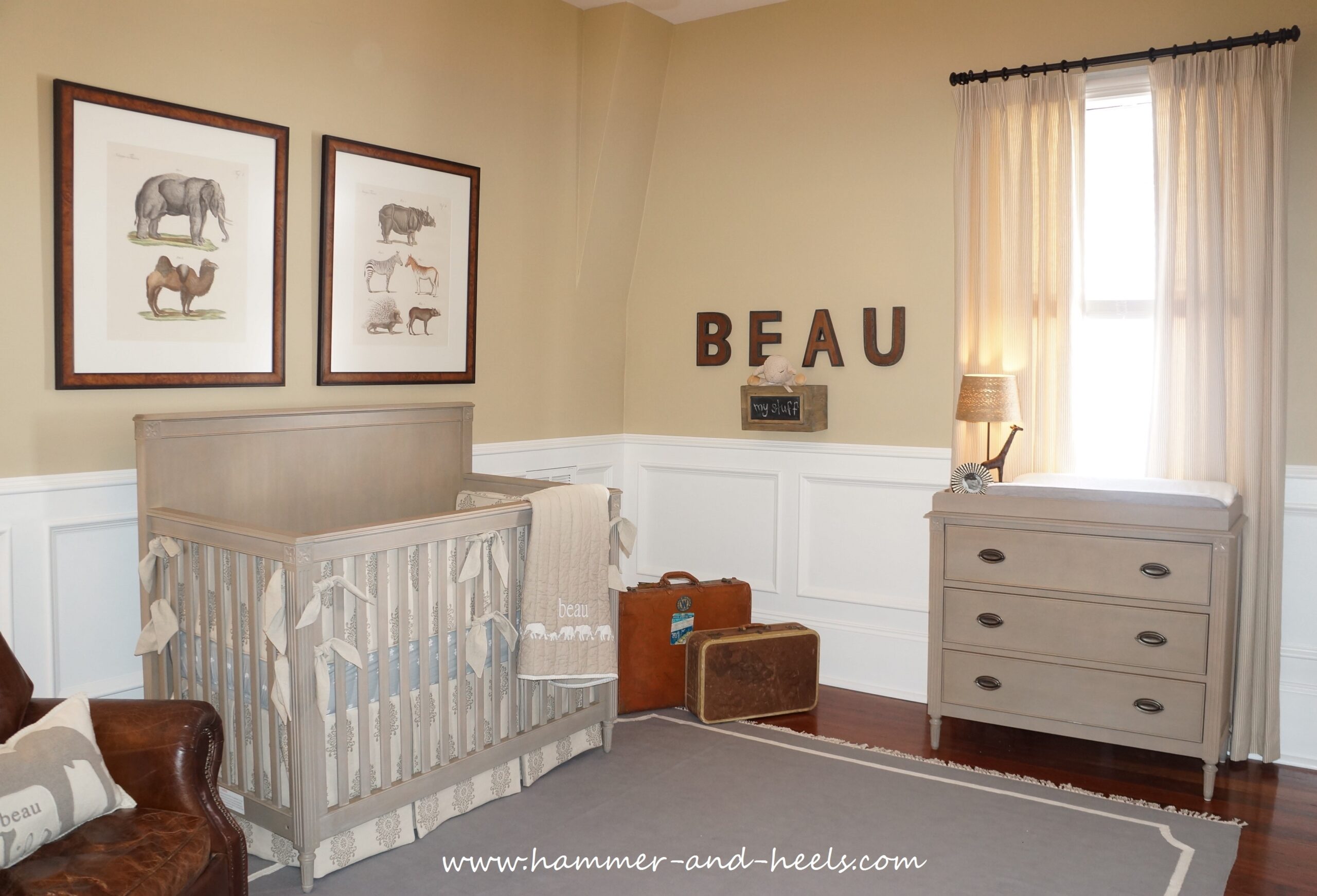 Safari Inspired Nursery