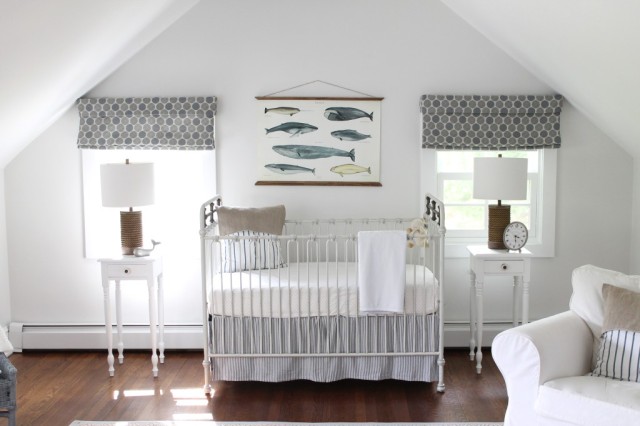 Gray and White Nautical Nursery Gray and White Nautical Nursery - Project Nursery