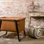 Babyhome Leather Bassinet