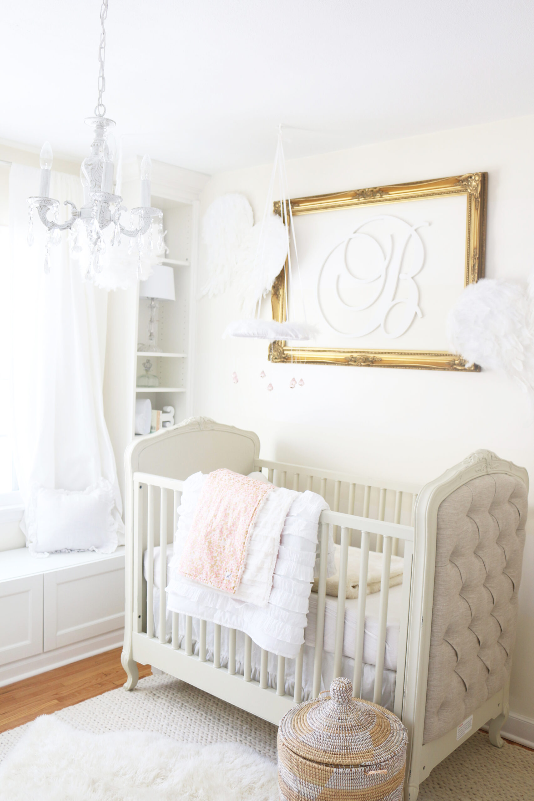 White and Gold Dreamland Nursery