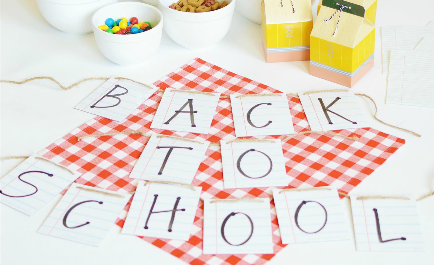 Back-to-School Snack Mix