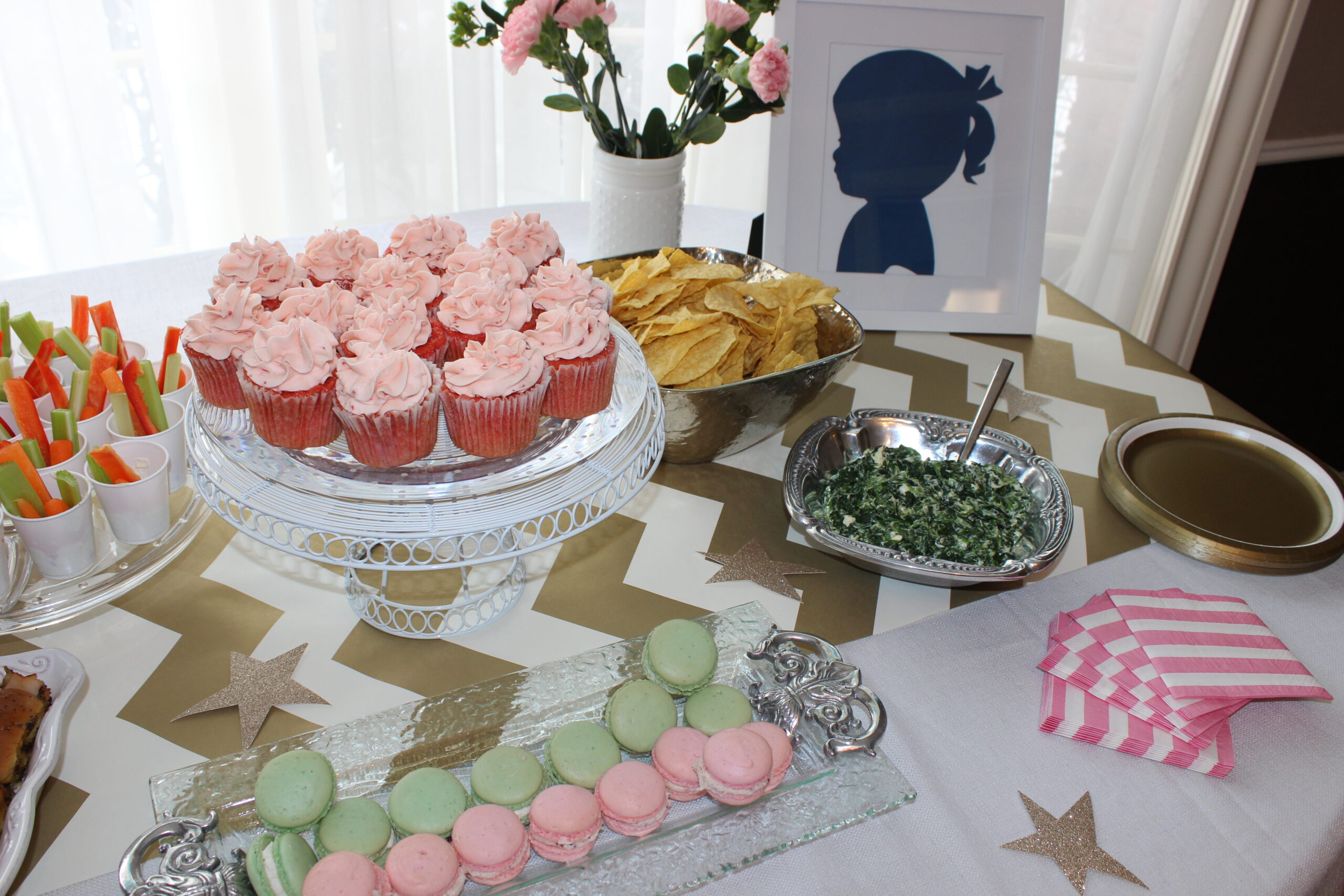 Mint and Pink Gender Reveal