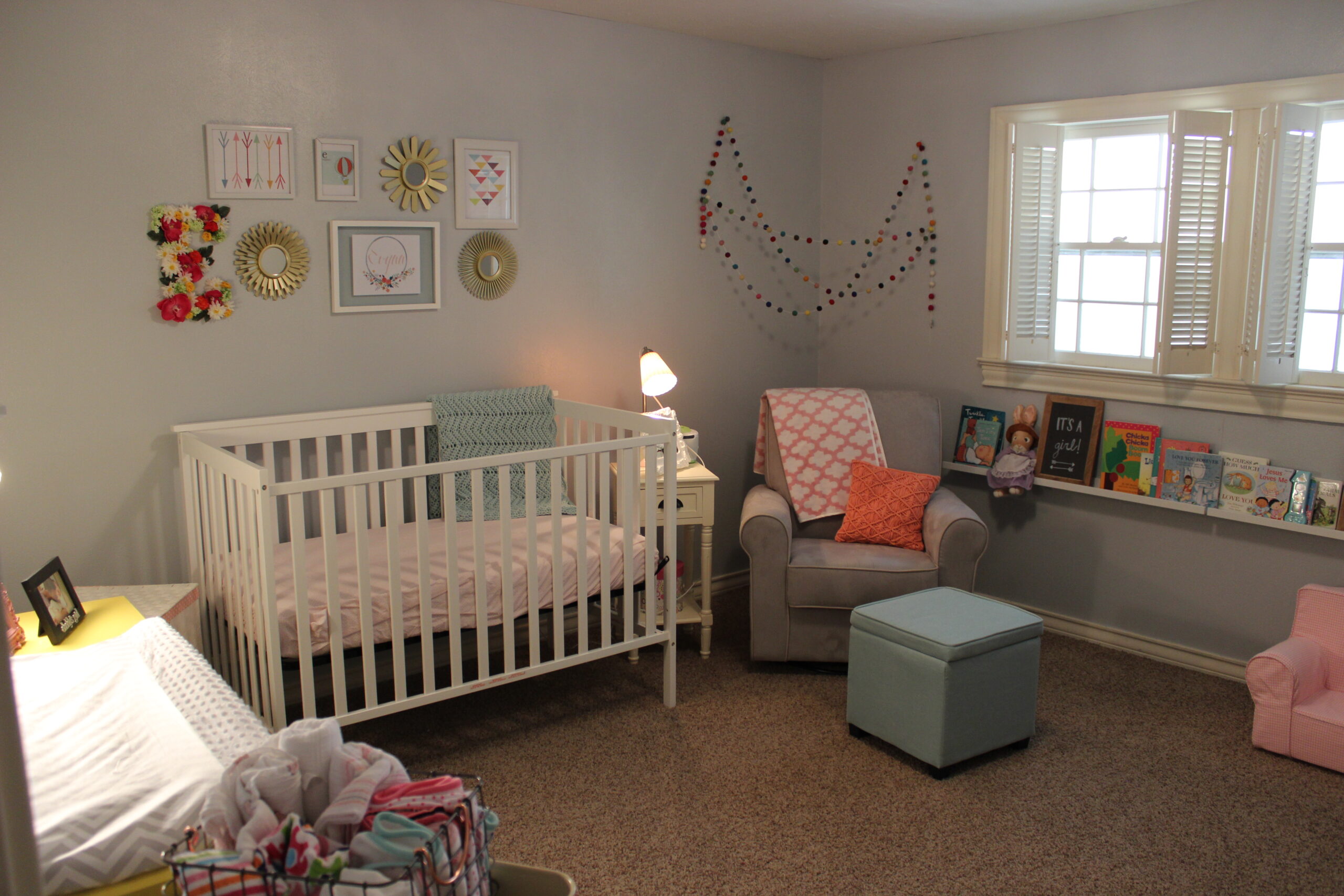 Simple and Bright Nursery