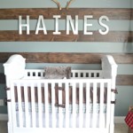 Rustic Nursery with Wood Accent Wall - Project Nursery