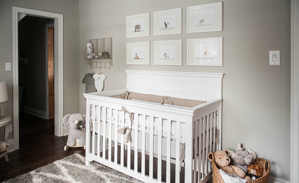Gray and White Safari Nursery - Project Nursery