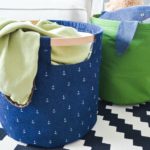DIY Fabric Storage Bins