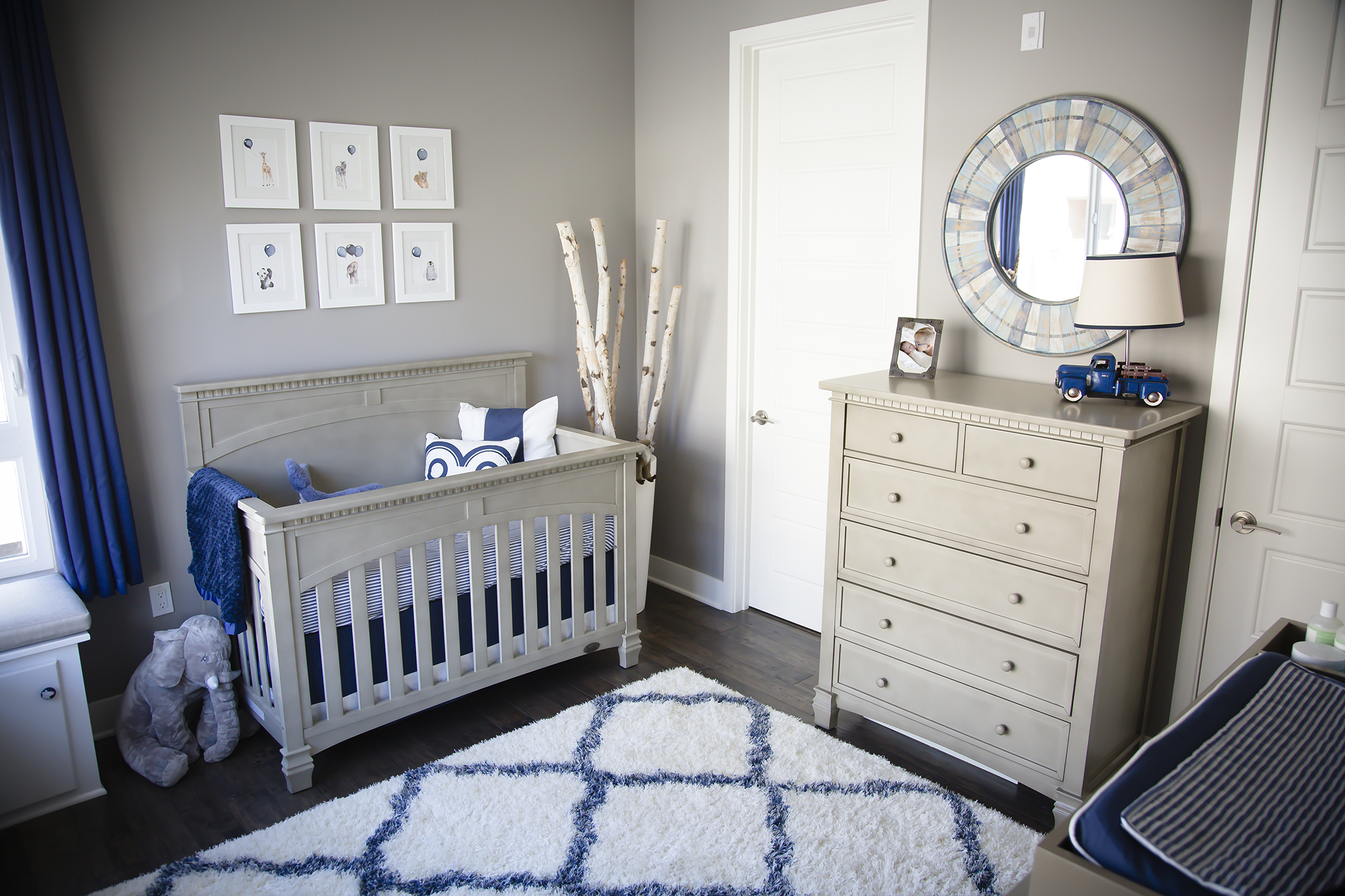 Celebrity Reveal Jenn Brown & Wes Chatham's Nursery Project Nursery