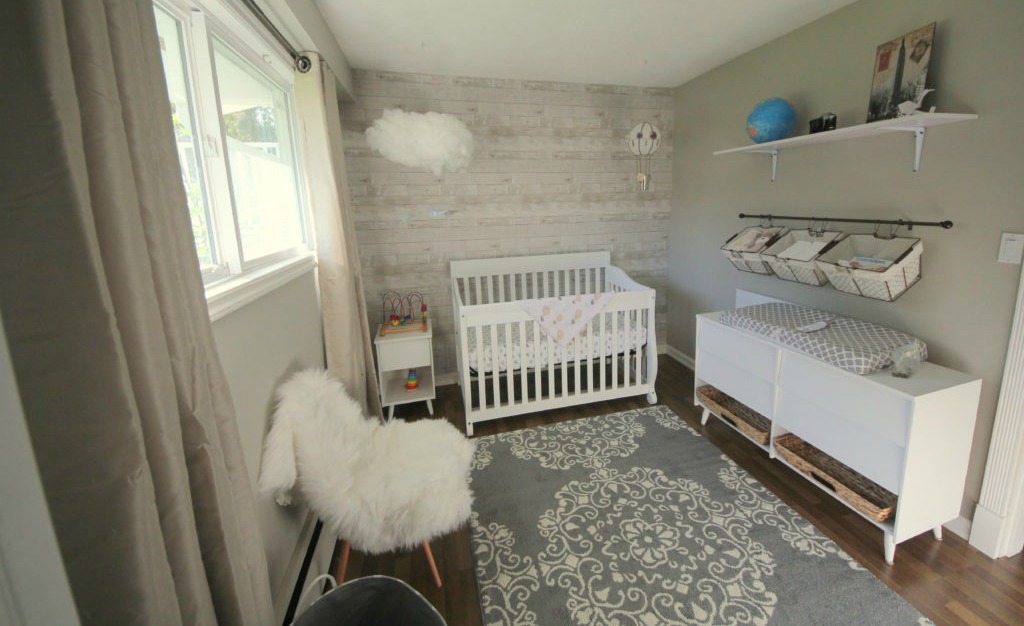 Gray and White Travel-Inspired Nursery - Project Nursery