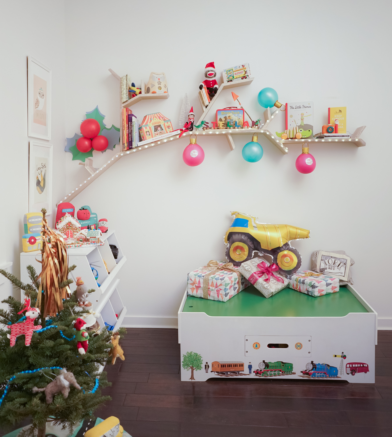 Holiday Playroom Spruce Up