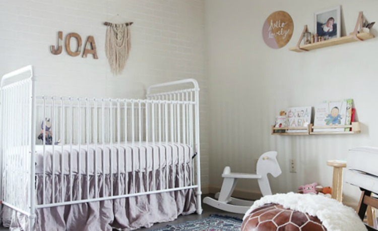 Bohemian Chic Girls Nursery Decor with Eclectic Accents - Project Nursery