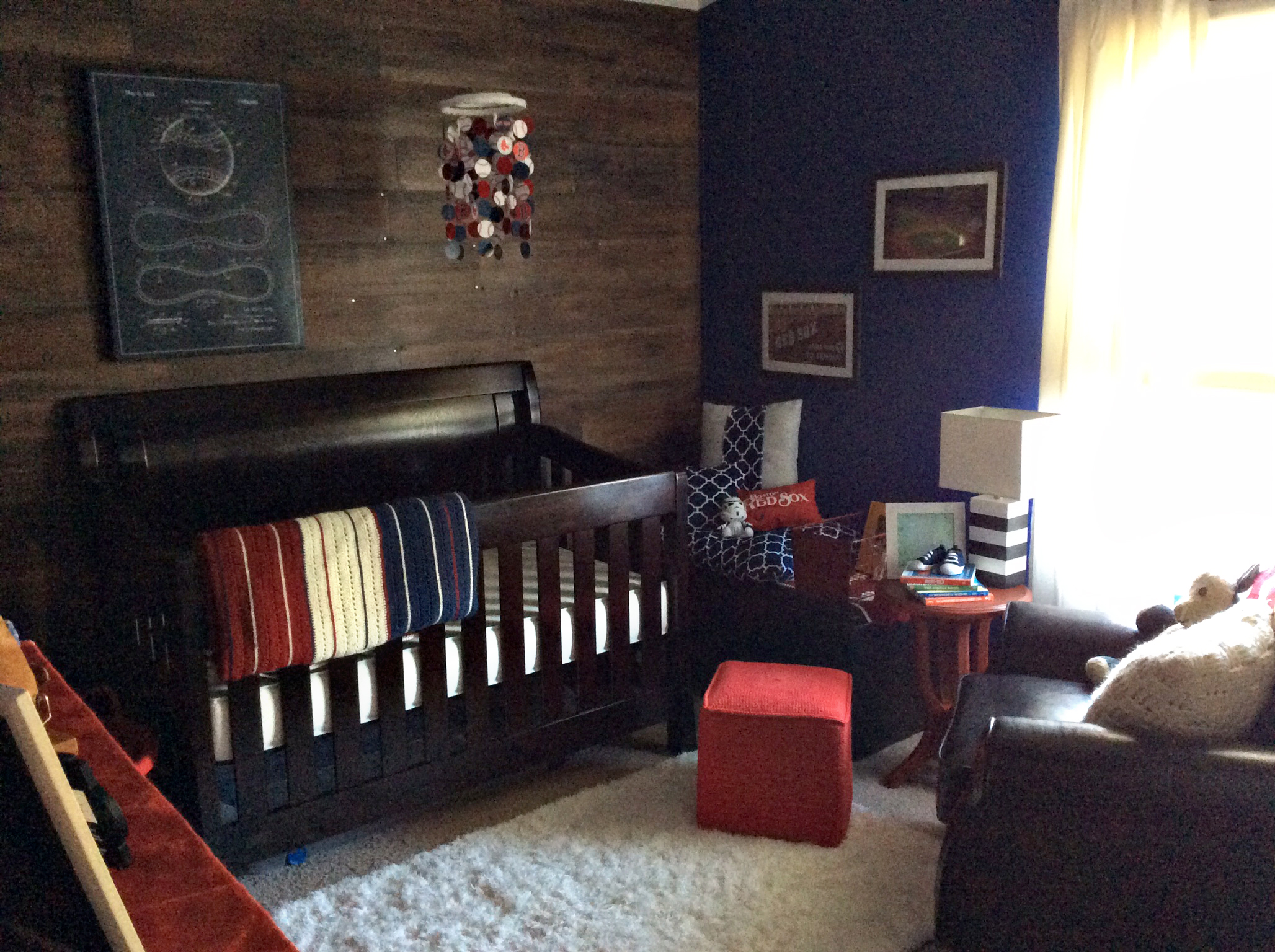 Navy Baseball Nursery