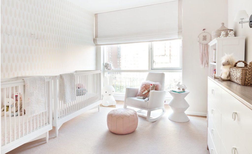 Twin Girls Nursery