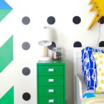 Colorful and Graphic Big Boy Room Modern Superhero Toddler Room