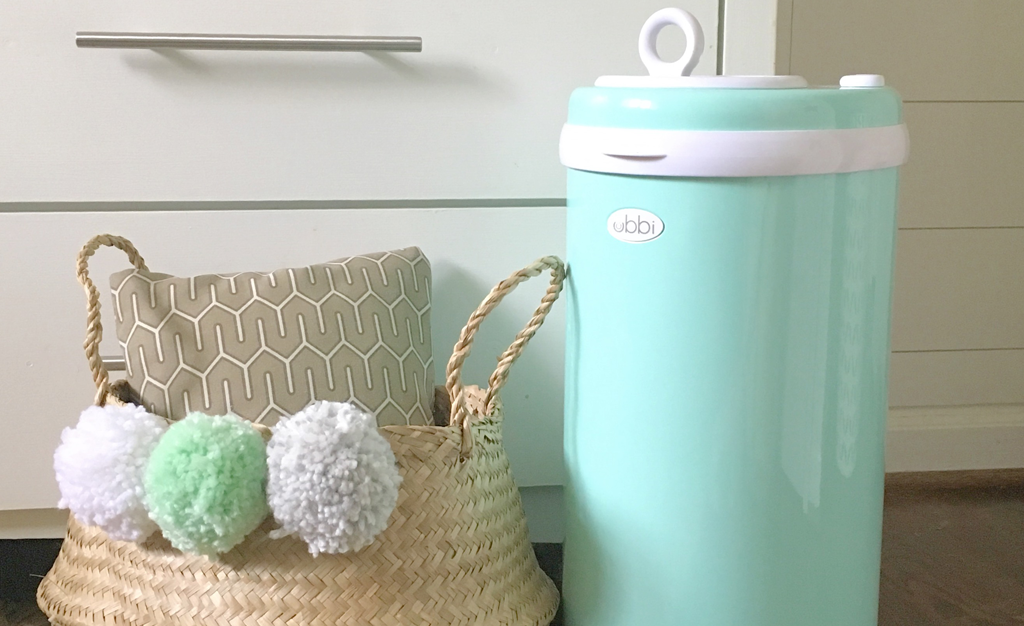 Mint Ubbi Diaper Pail