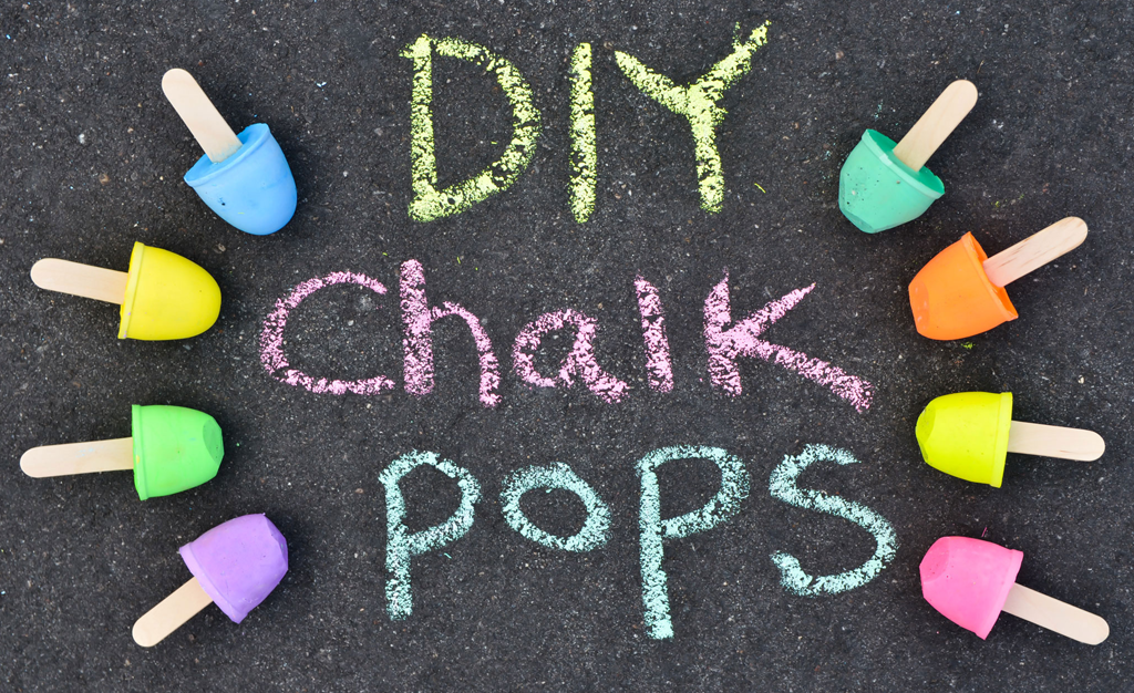 DIY Sidewalk Chalk