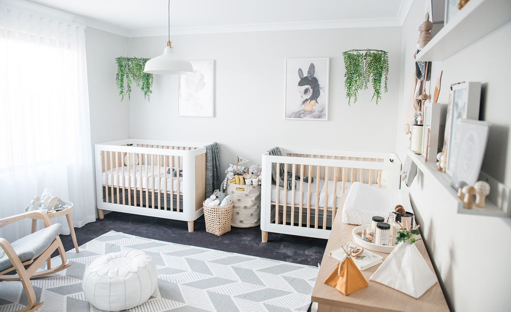 Gender Neutral Twin Nursery - Project Nursery