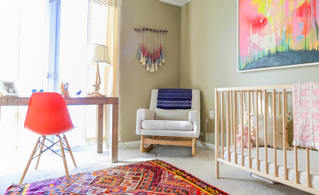 Eclectic Girl's Nursery