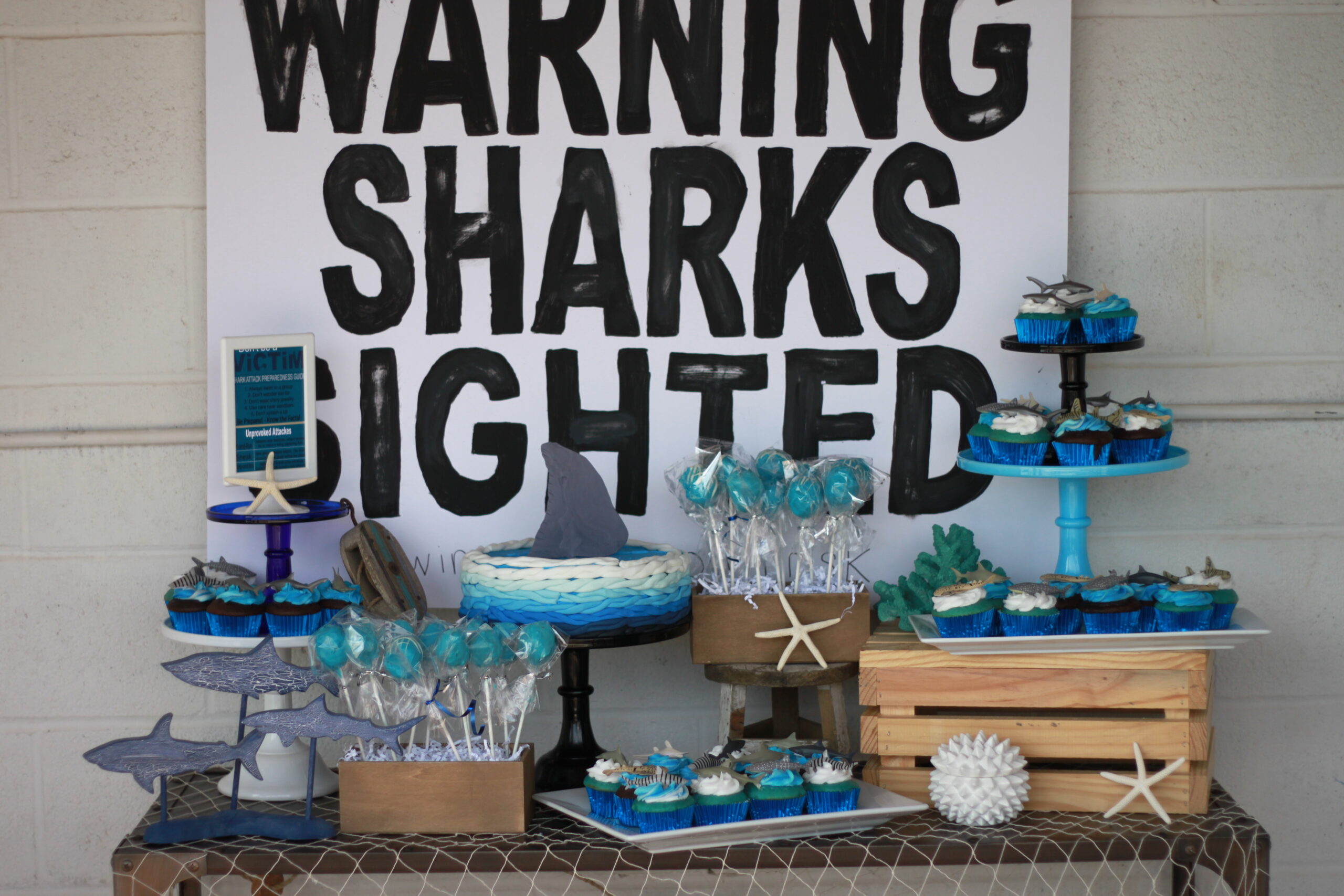 Shark Attack Birthday Party