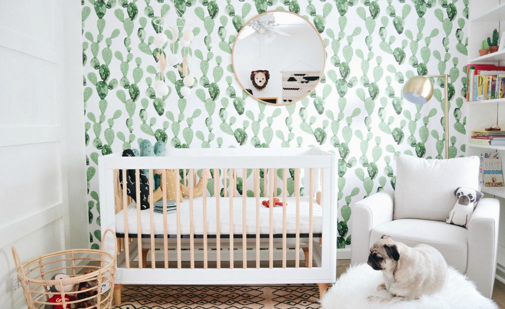 Hero Llewyn’s Cactus Boho Modern Nursery