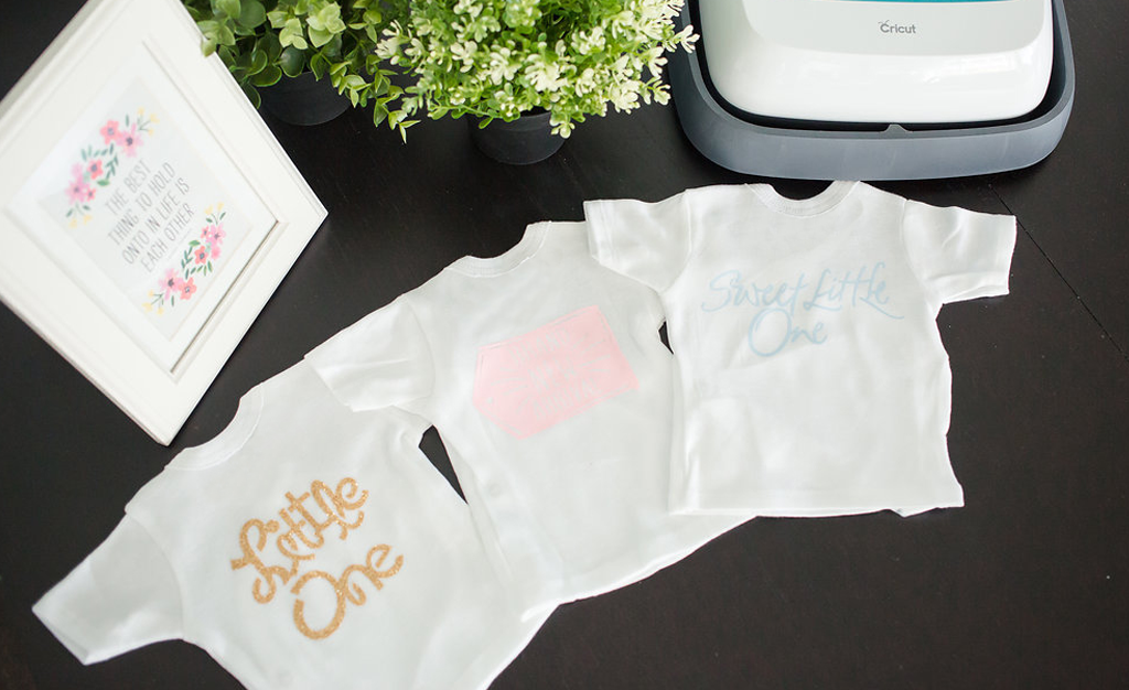 Cricut Easy Press Baby Tees