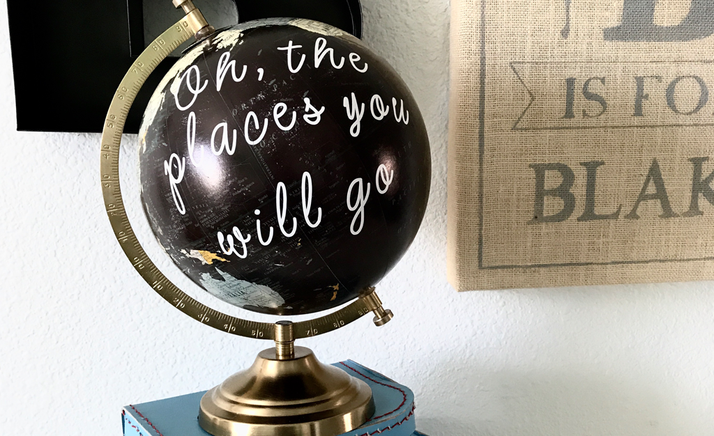 DIY Quote Globe