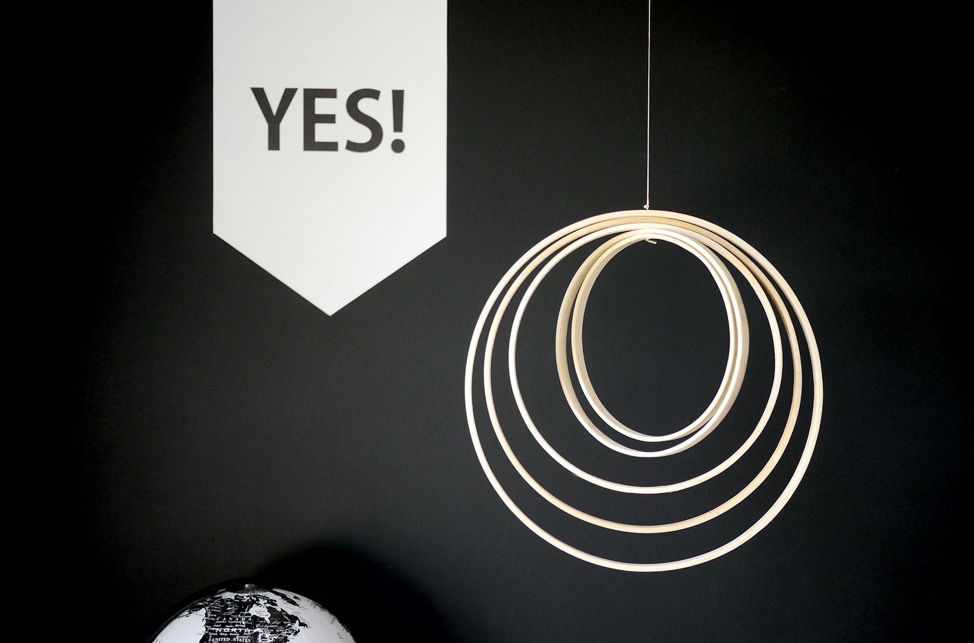 diy wooden mobile
