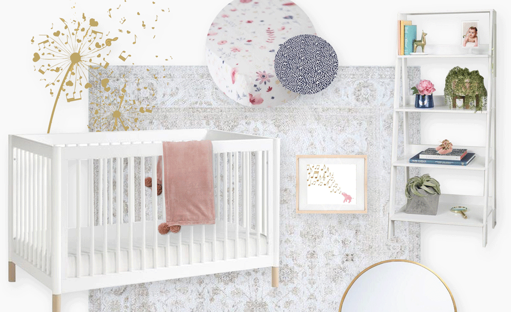 Modern Pastel Nursery Design