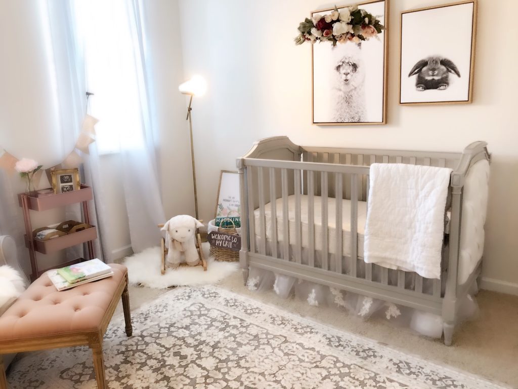 Scarletts Neutral Nursery with Oversized Animal Prints