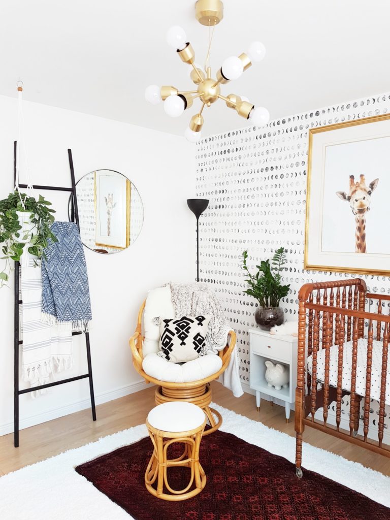 A Bright and Modern Boho Nursery