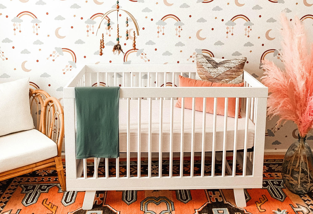 Naturally Chic Muted Rainbow Nursery