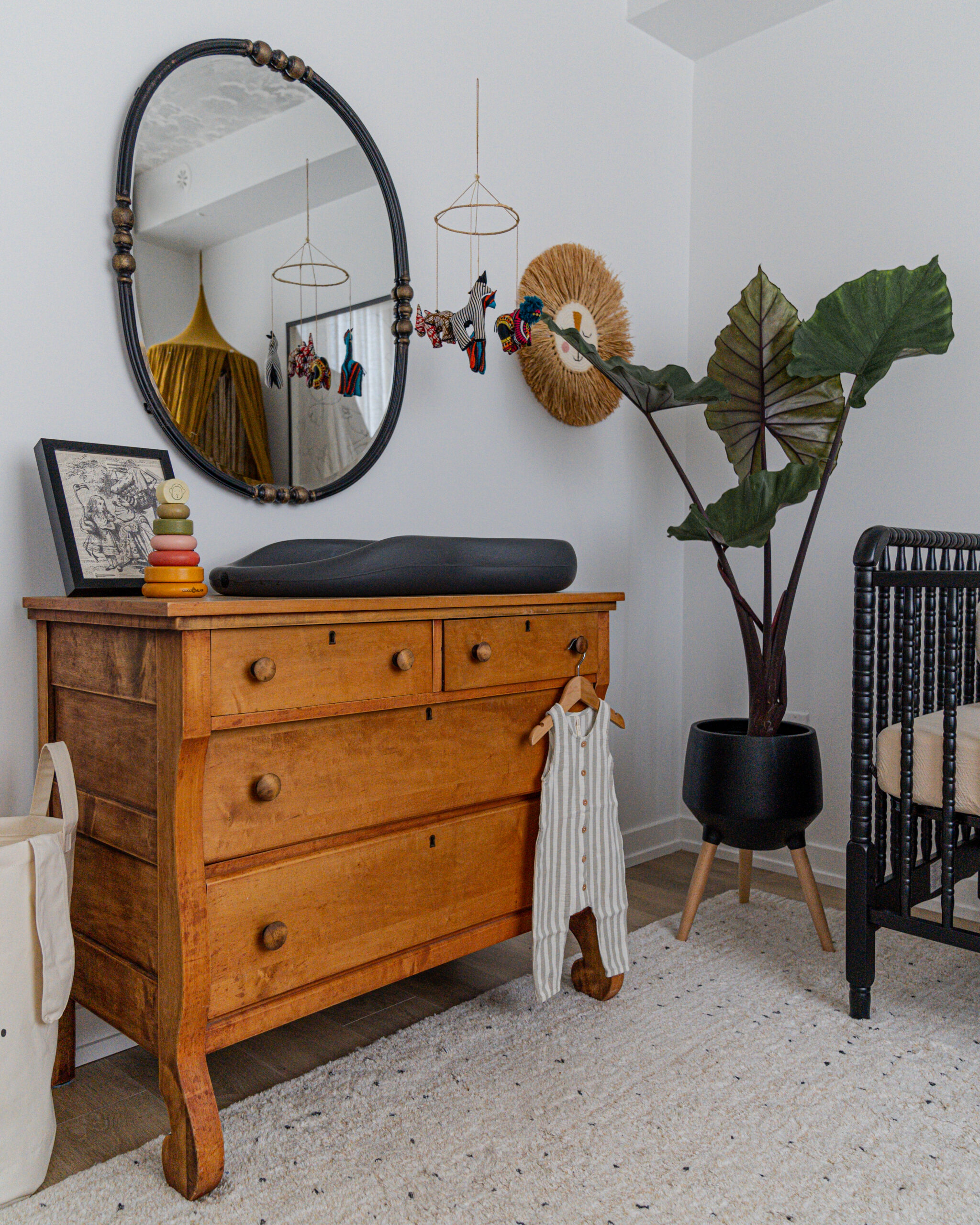Neutral Nursery with Vintage Charm