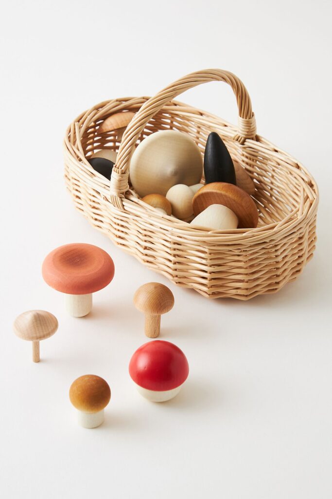 Wood Mushroom Toys