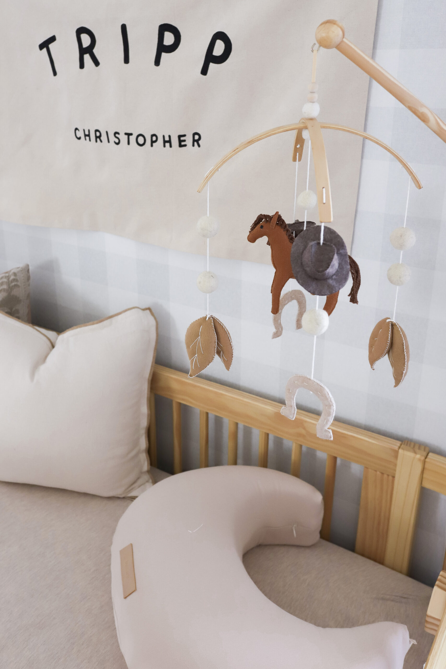 Horse Baby Mobile