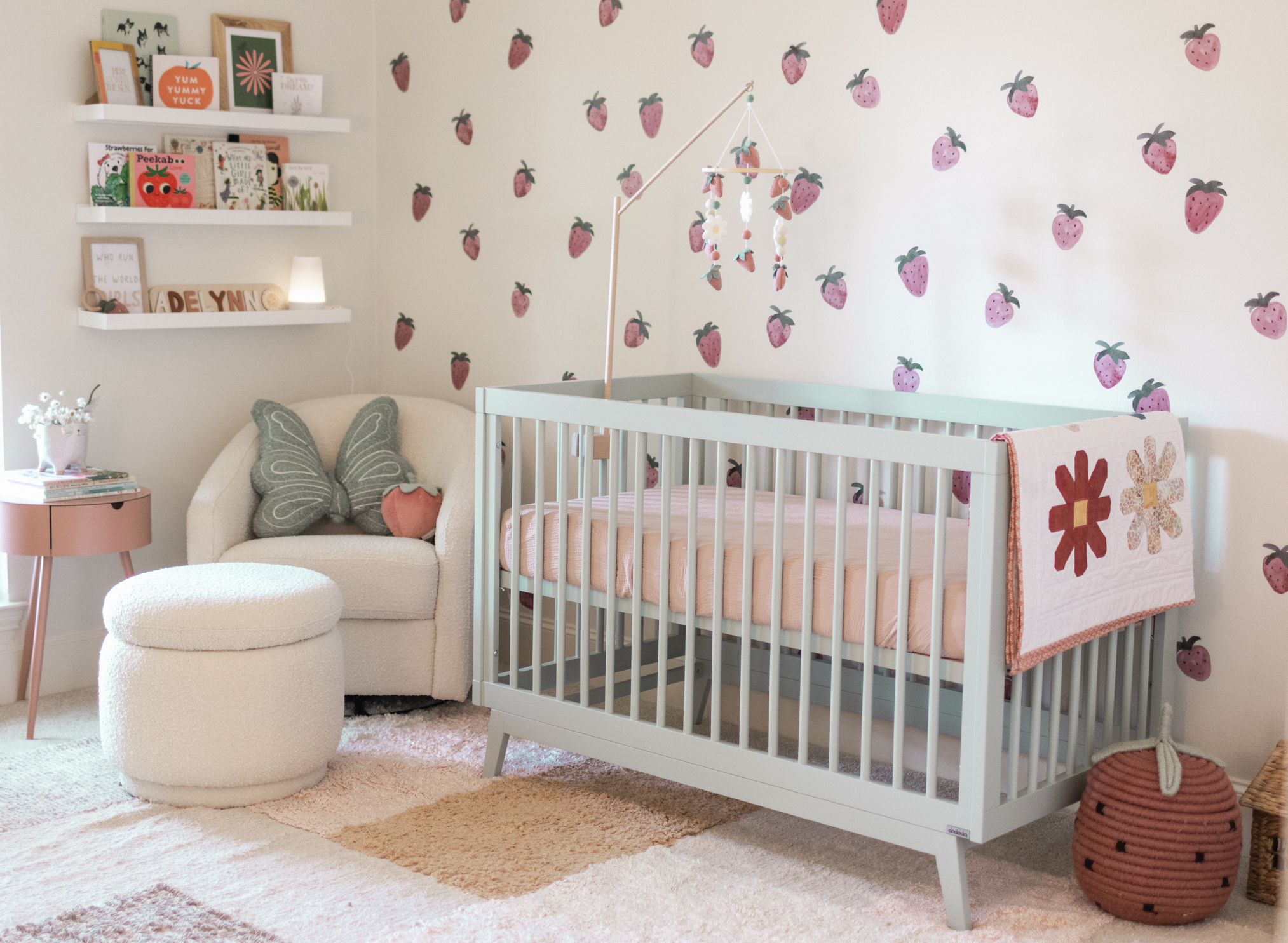 Strawberry Themed Nursery