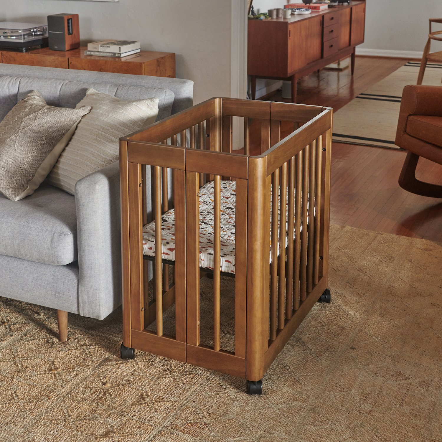 Yuzu Crib in Bassinet Configuration
