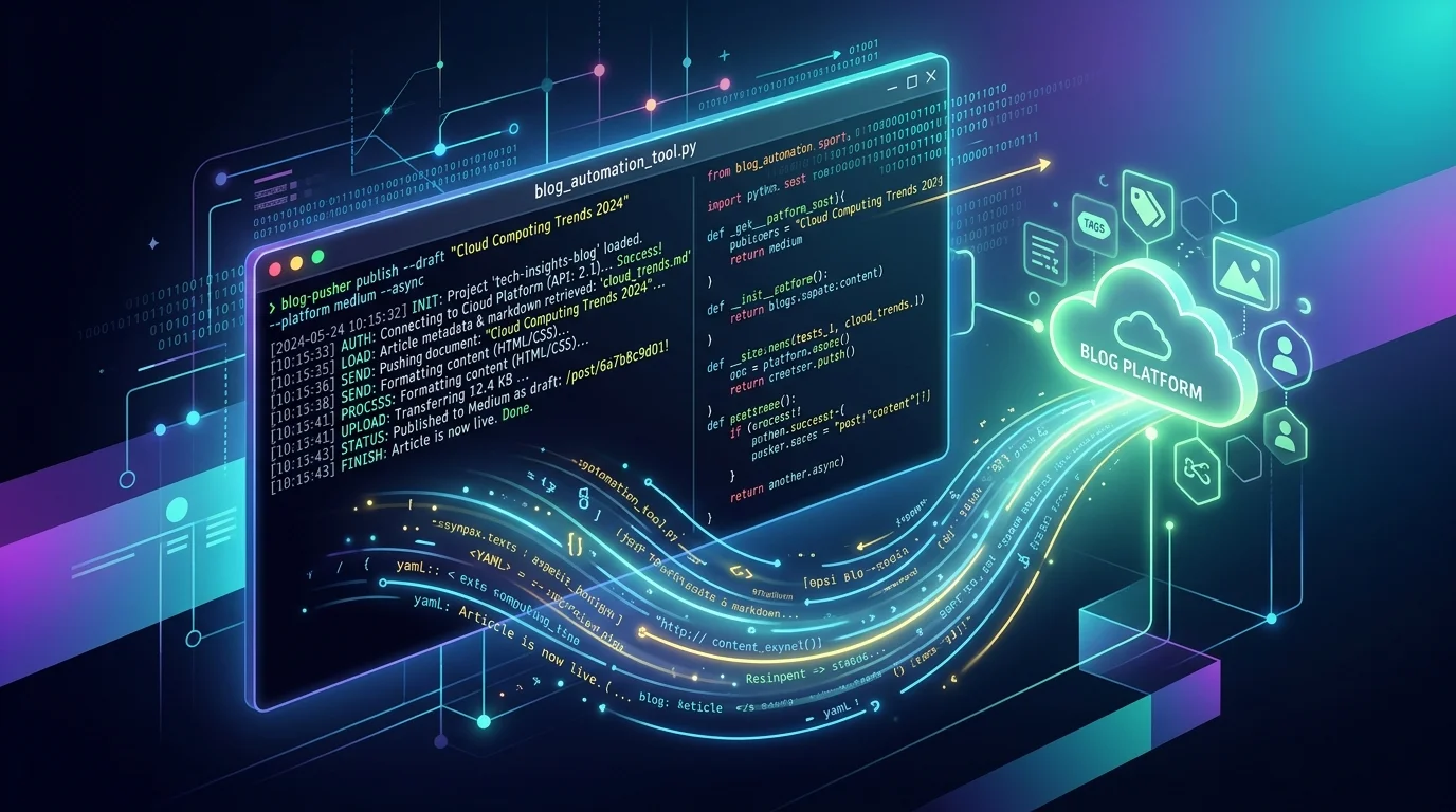 PythonによるBlogger自動投稿CLIツールの実装