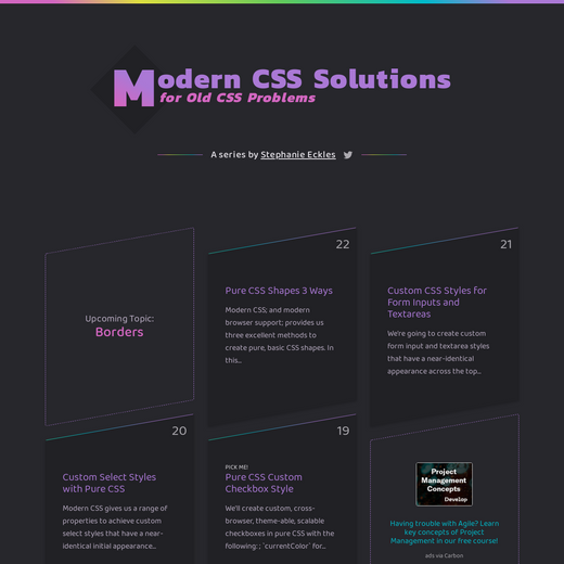 Modern CSS