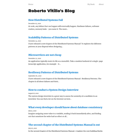 Roberto Vitillo's Blog