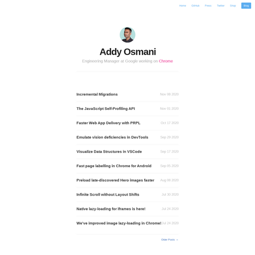 Addy Osmani's Blog