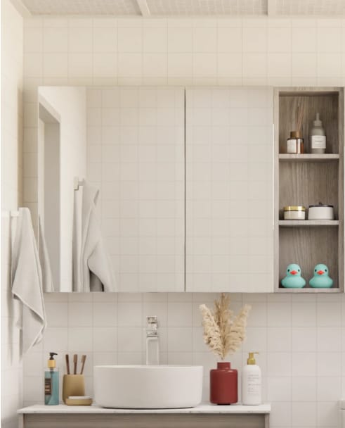 Benefits of Installing a Waterproof Mirror Cabinet in Your Bathroom