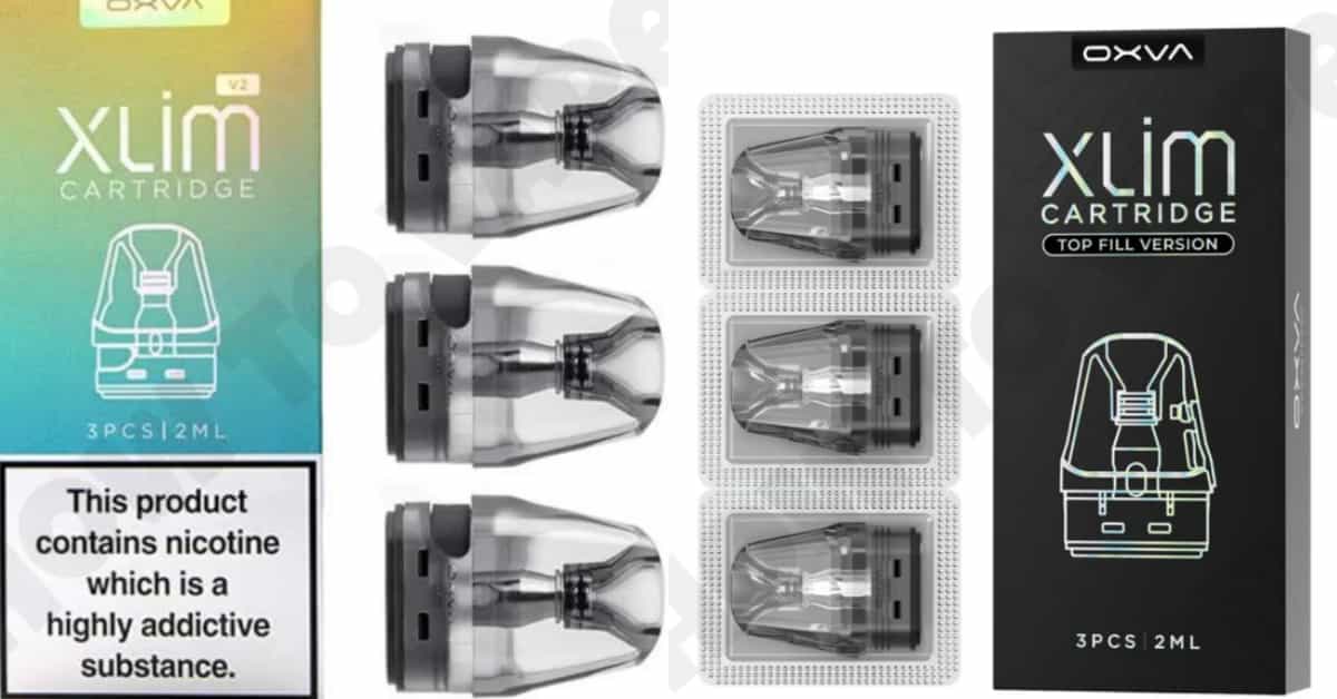 Oxva Xlim V2 Pods and Oxva Xlim V3 Pods