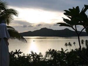 曇ってて朝日は拝めず。